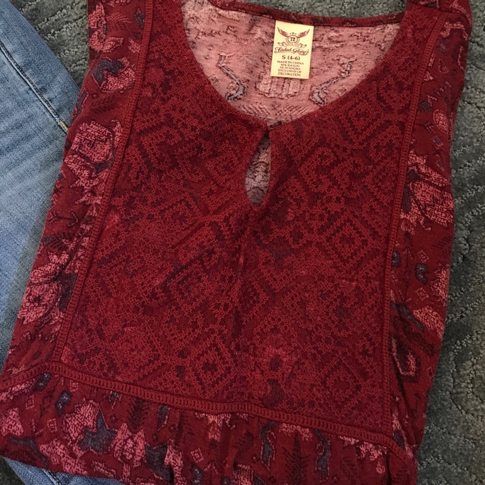 Rustic Boho Top